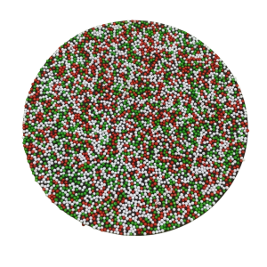 Handmade Christmas Freckle - Milk, White, Dark Chocolate