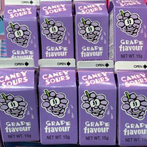 Candy Sours Grape 15g