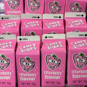 Candy Sours Strawberry 15g