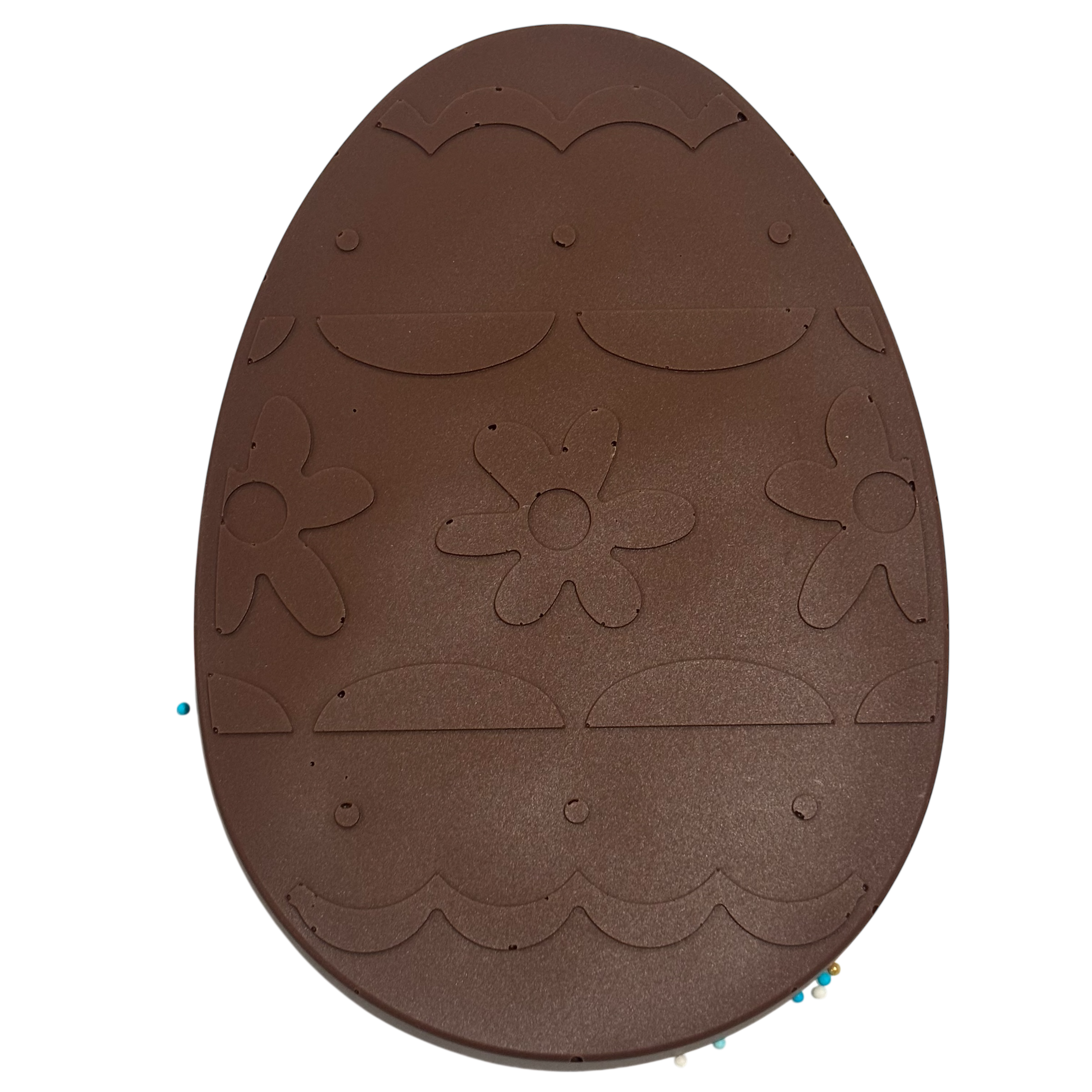 Handmade Easter Egg Freckle - Milk, White, Dark Chocolate - GF - Image 2