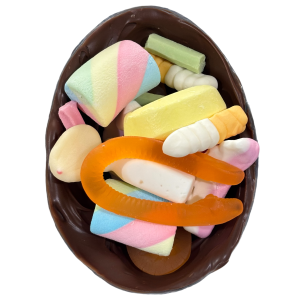 Handmade Chocolate Egg Delight 250g - Milk, White, Dark Chocolate