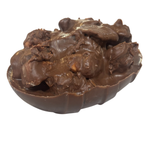 Handmade Vegan Rocky Road Half Egg - DF, GF, NF, VG