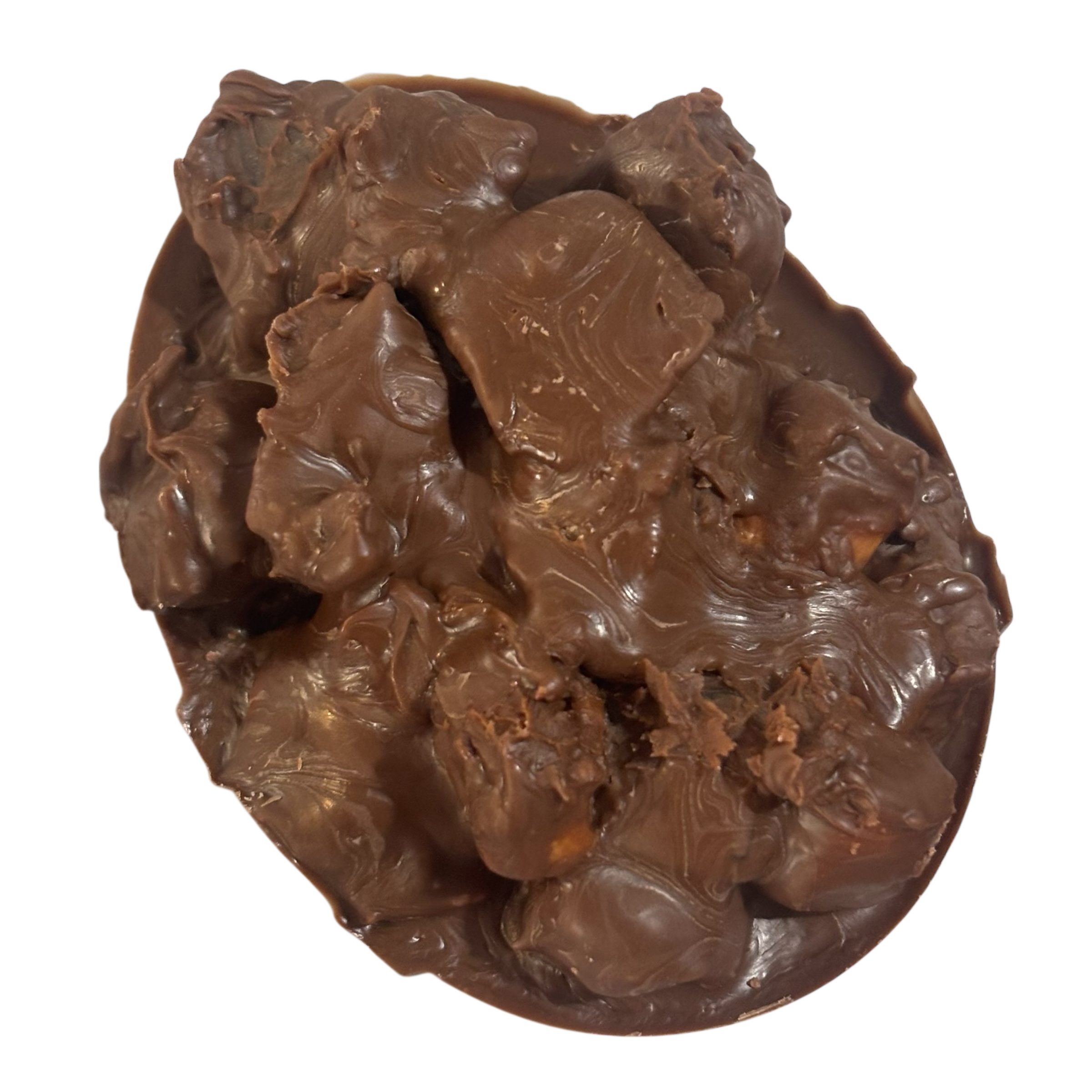 Handmade Vegan Rocky Road Half Egg - DF, GF, NF, VG - Image 2