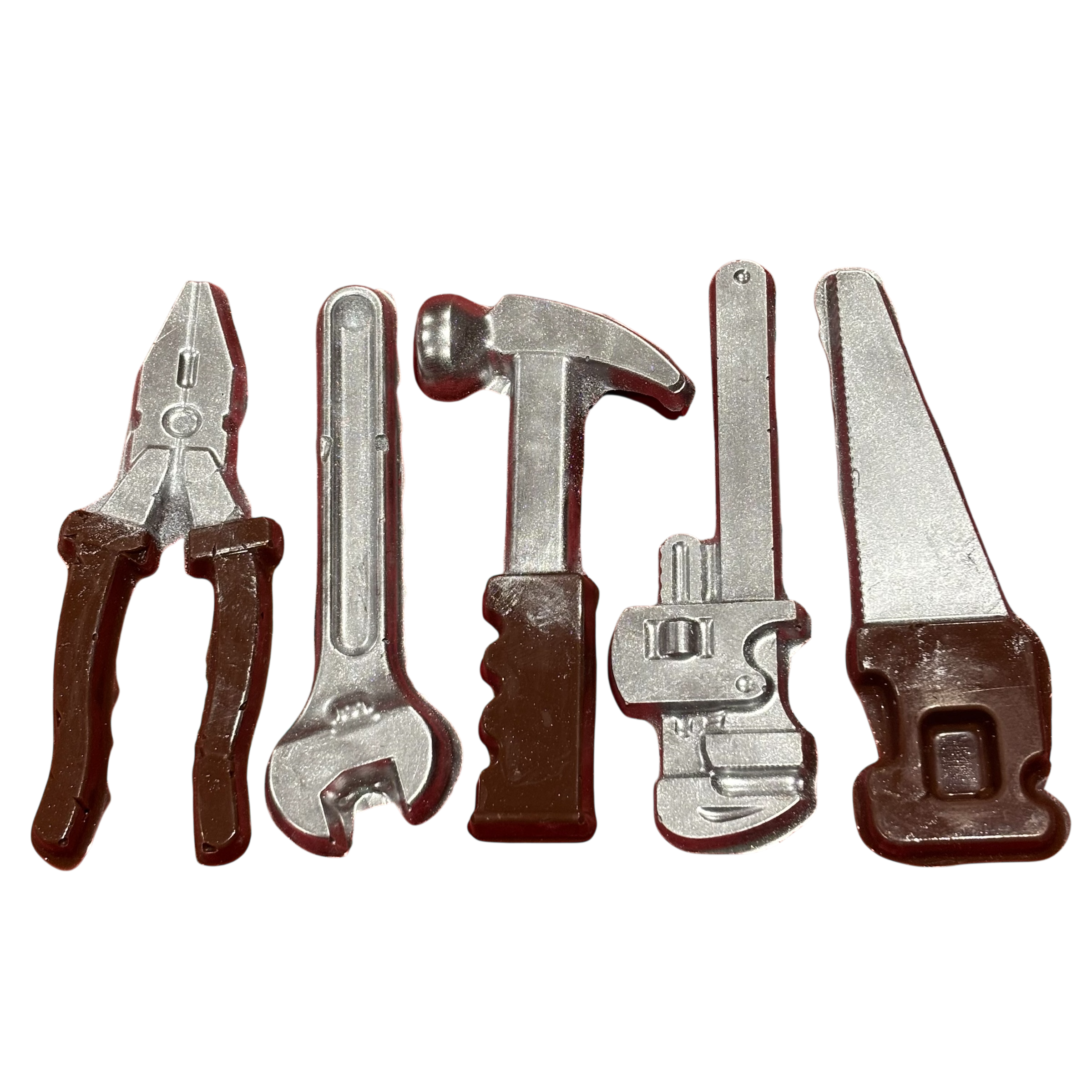 Chocolate Tool Set - Milk, Dark, White Choc