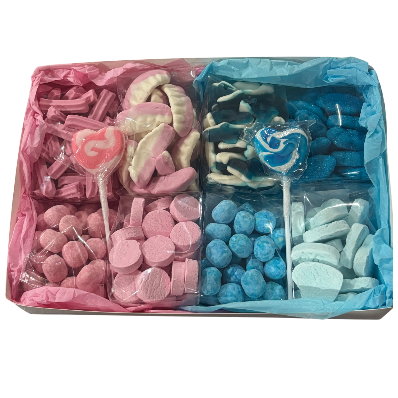 Make it Pink, Make it Blue Lolly Box