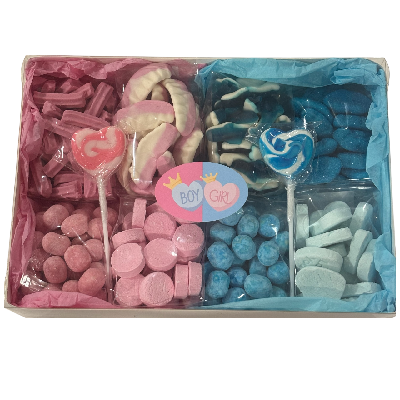 Make it Pink, Make it Blue Lolly Box - Image 2